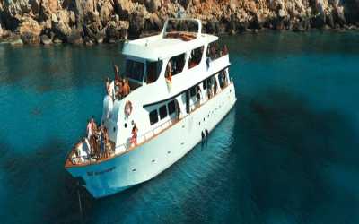 Wycieczka fakultatywna, Wycieczka Miasto duchów, Famagusta, Salamina z rejsem na Blue Lagoon i zatokę żółwi z Ayia Napa